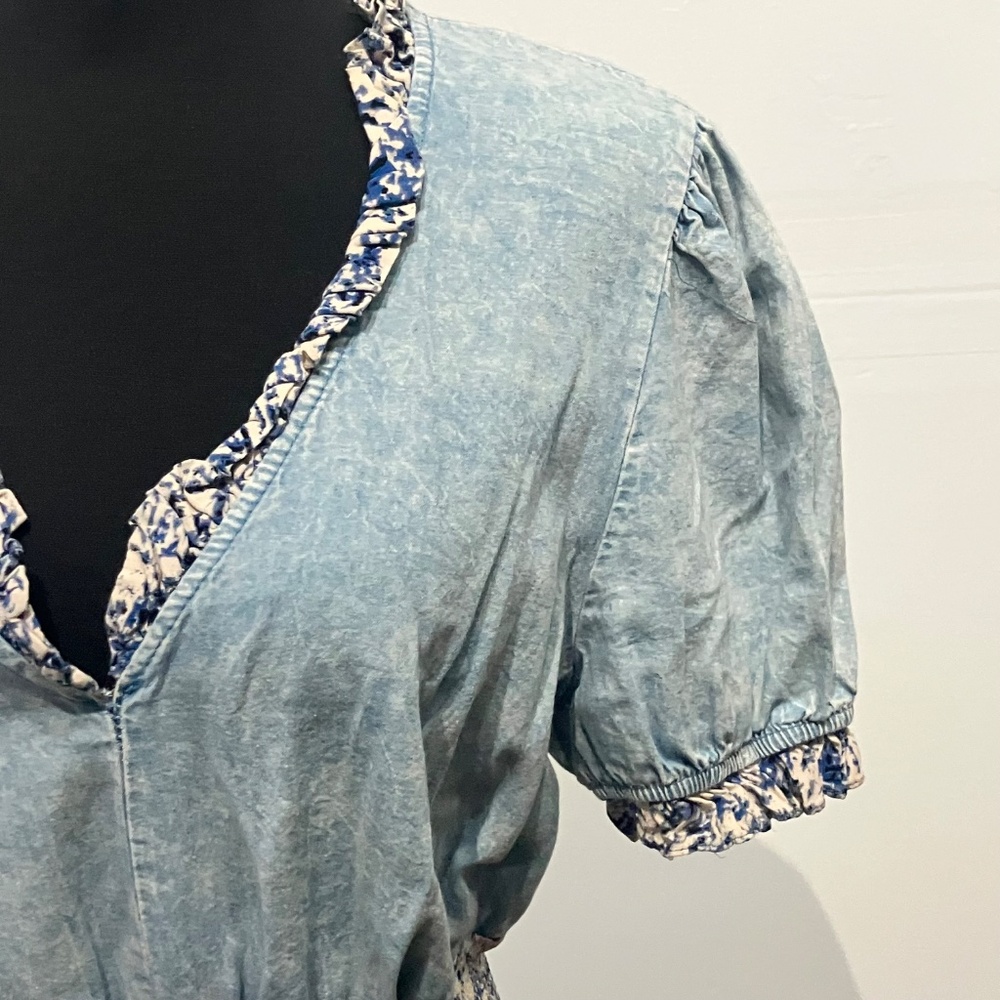 Red + Olive boho dress - Picture 9 of 15